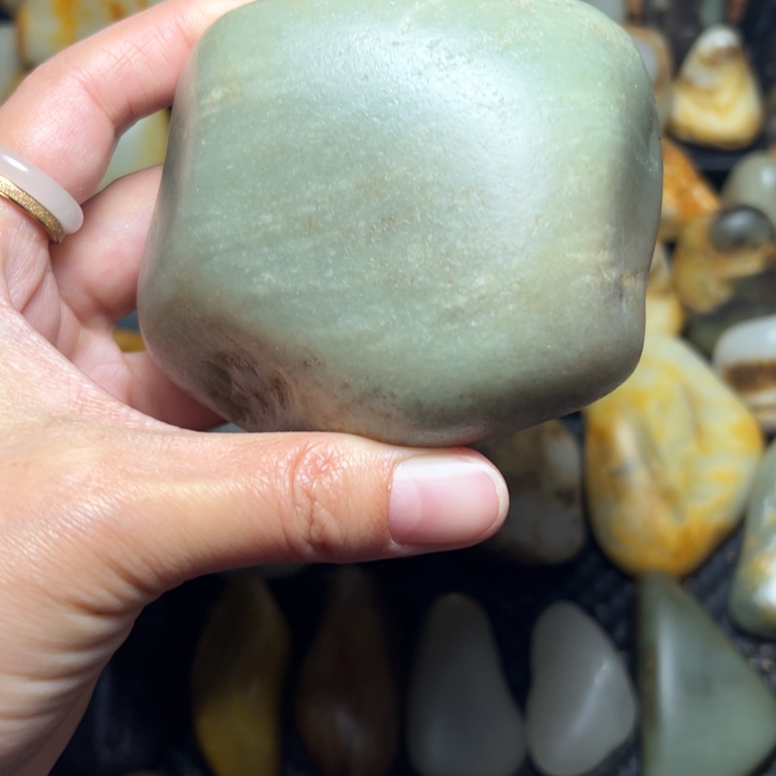 和田玉（青玉）A7未镶嵌