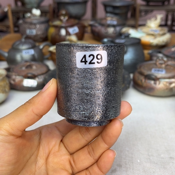 壶裸柴烧陶瓷茶具