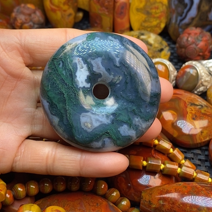 玛瑙/玉髓未镶嵌颈饰