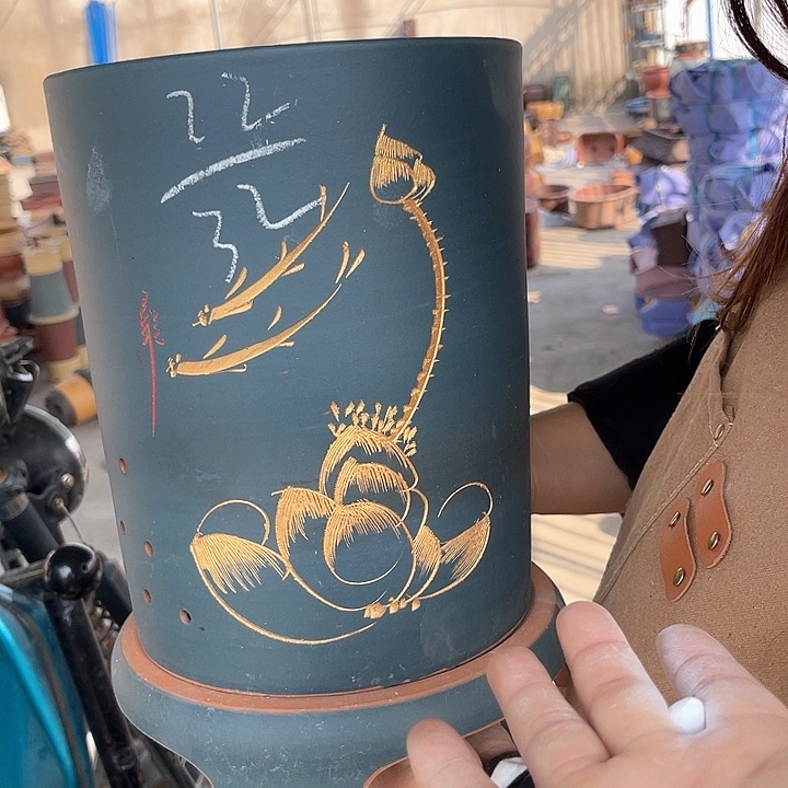 紫砂花盆紫砂的味道