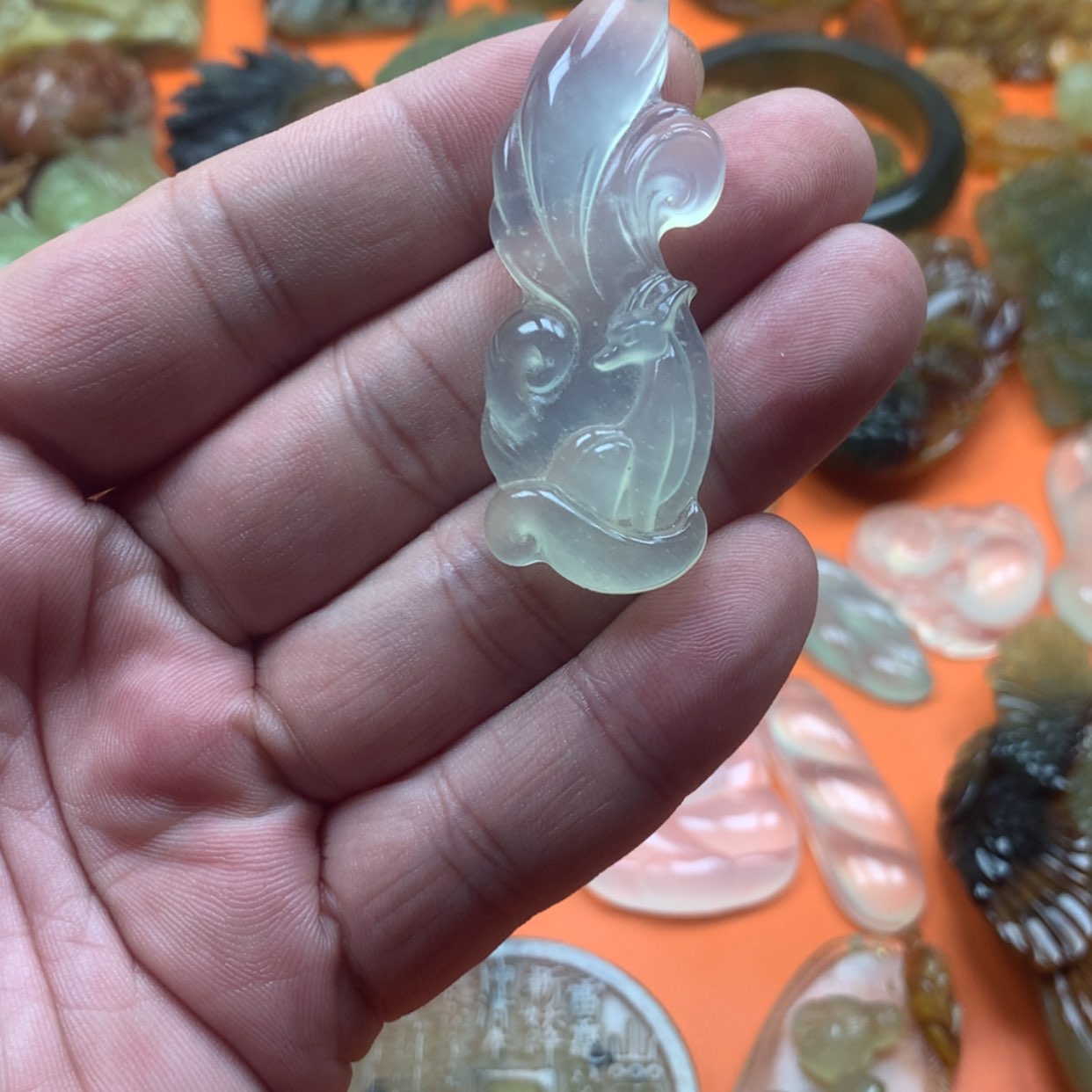 【闪购商品】蛇纹石玉颈饰未镶嵌