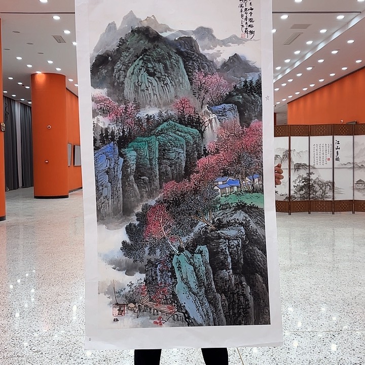 国画苏珊老师去伪存真原作