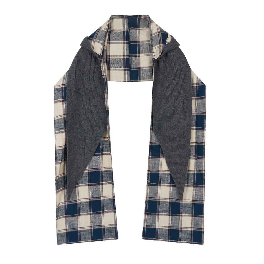 ANNAMOOER•设计师品牌连帽围巾AM74SS15