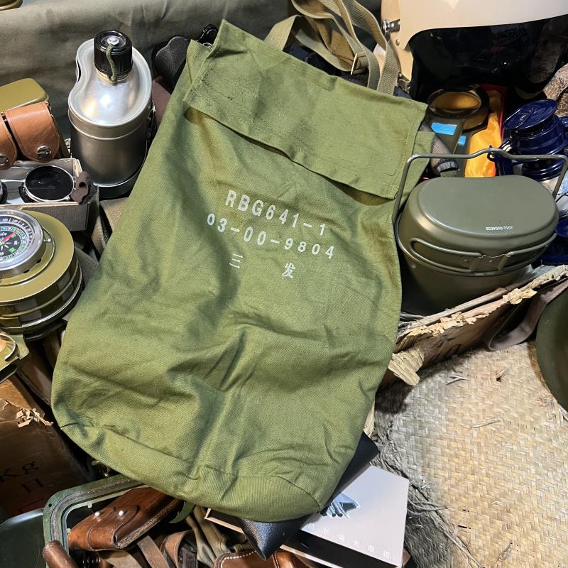 正品老货帆布RBG渔具包挎包