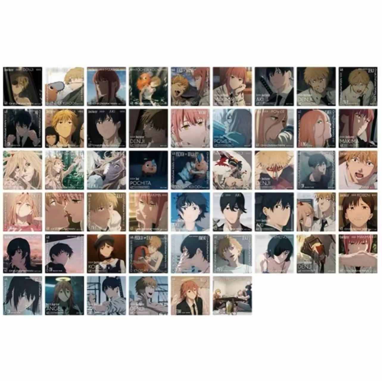 现货 日谷正版 电锯人Square方卡透卡 盲抽代拆