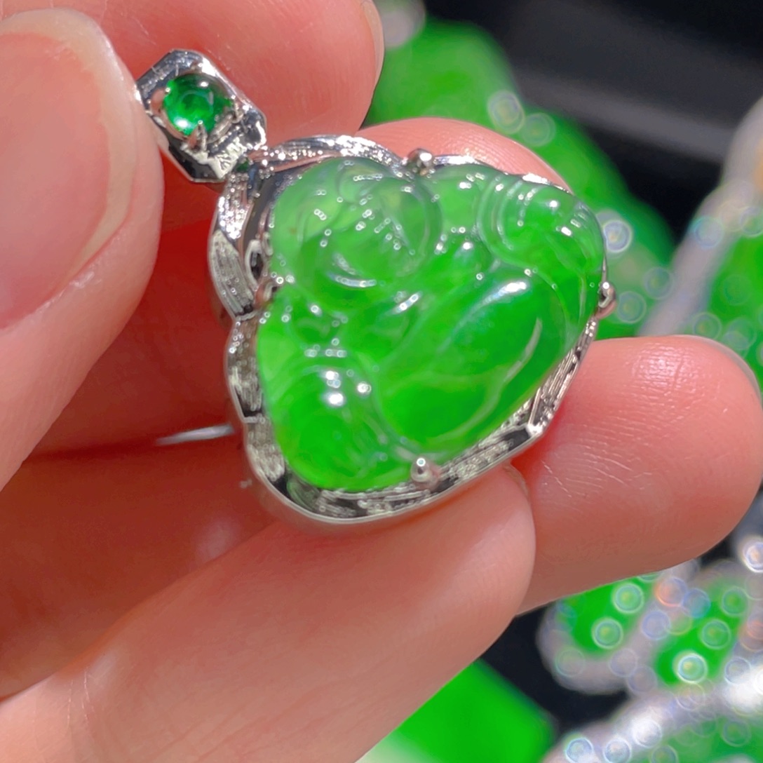 翡翠吊坠(不含链)未镶嵌