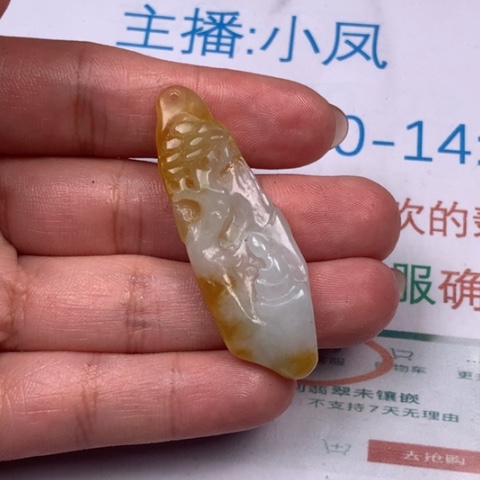 翡翠颈饰未镶嵌Z****?翡翠