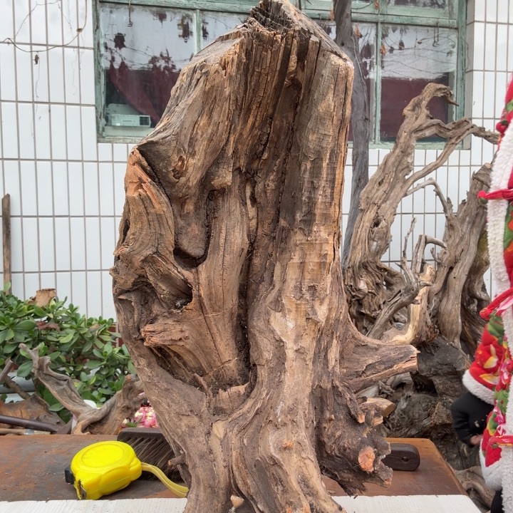 振***波木太行崖柏摆件摆件