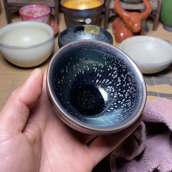 茶盏有瑕介意勿拍496