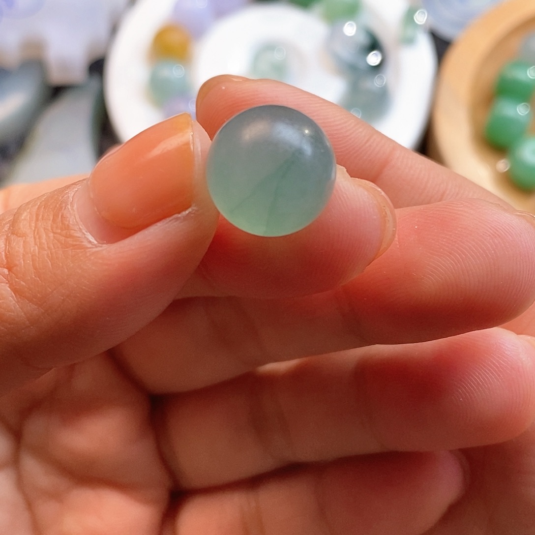 定制翡翠未镶嵌崔*锘珠子