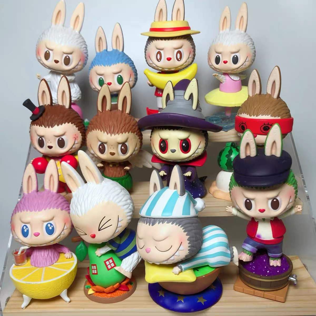 【拆盒】 labubu拉布布水果手办盲盒创意童趣玩具女生礼物