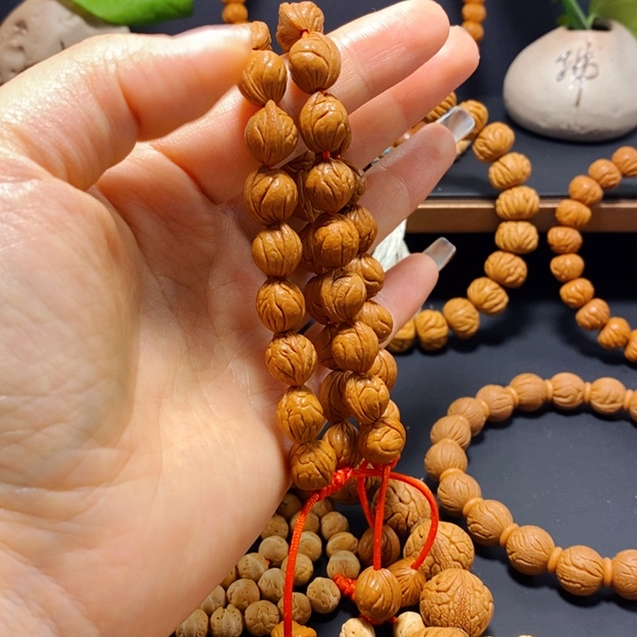 桃核吊坠原生态手串