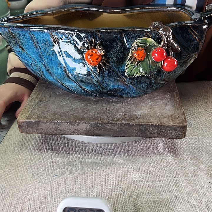 泳坤堂石湾花盆陶瓷