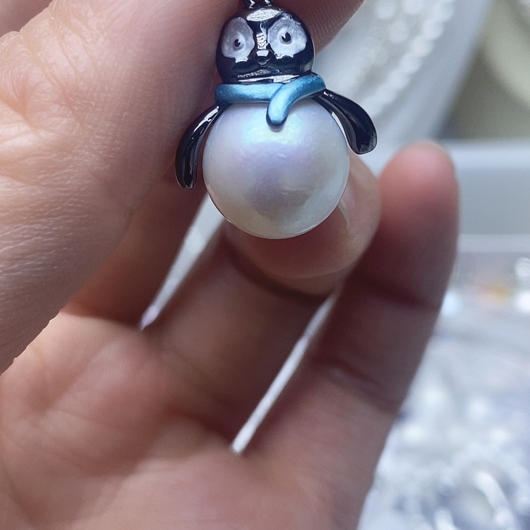 未镶嵌吊坠淡水珍珠