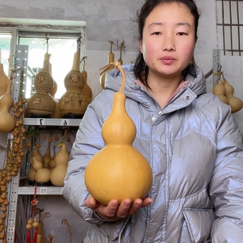 岁**梭天然植物葫芦文玩