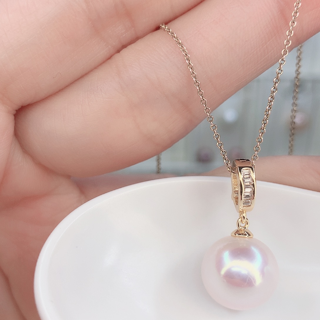 吊坠(赠链)合金淡水珍珠
