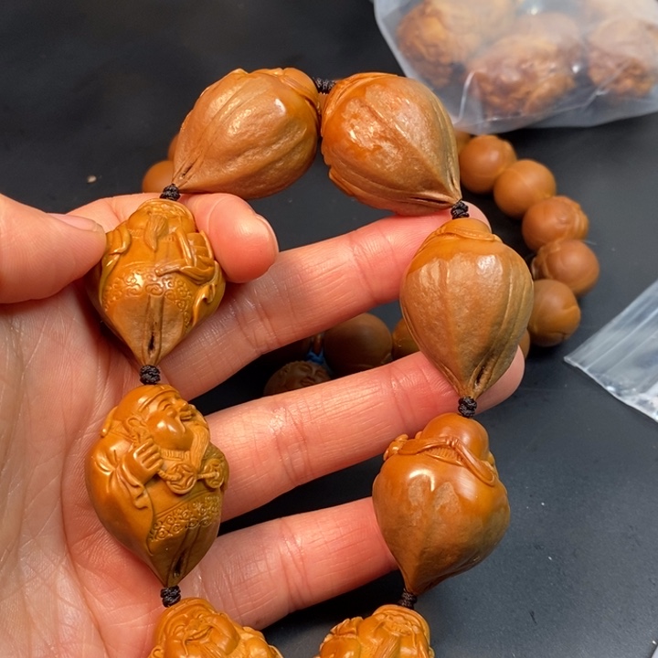 橄榄核手串/手链*️***财神包衣