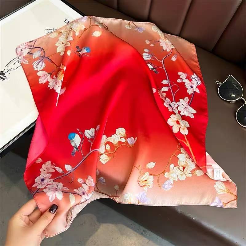 【小桃红】70/70方巾