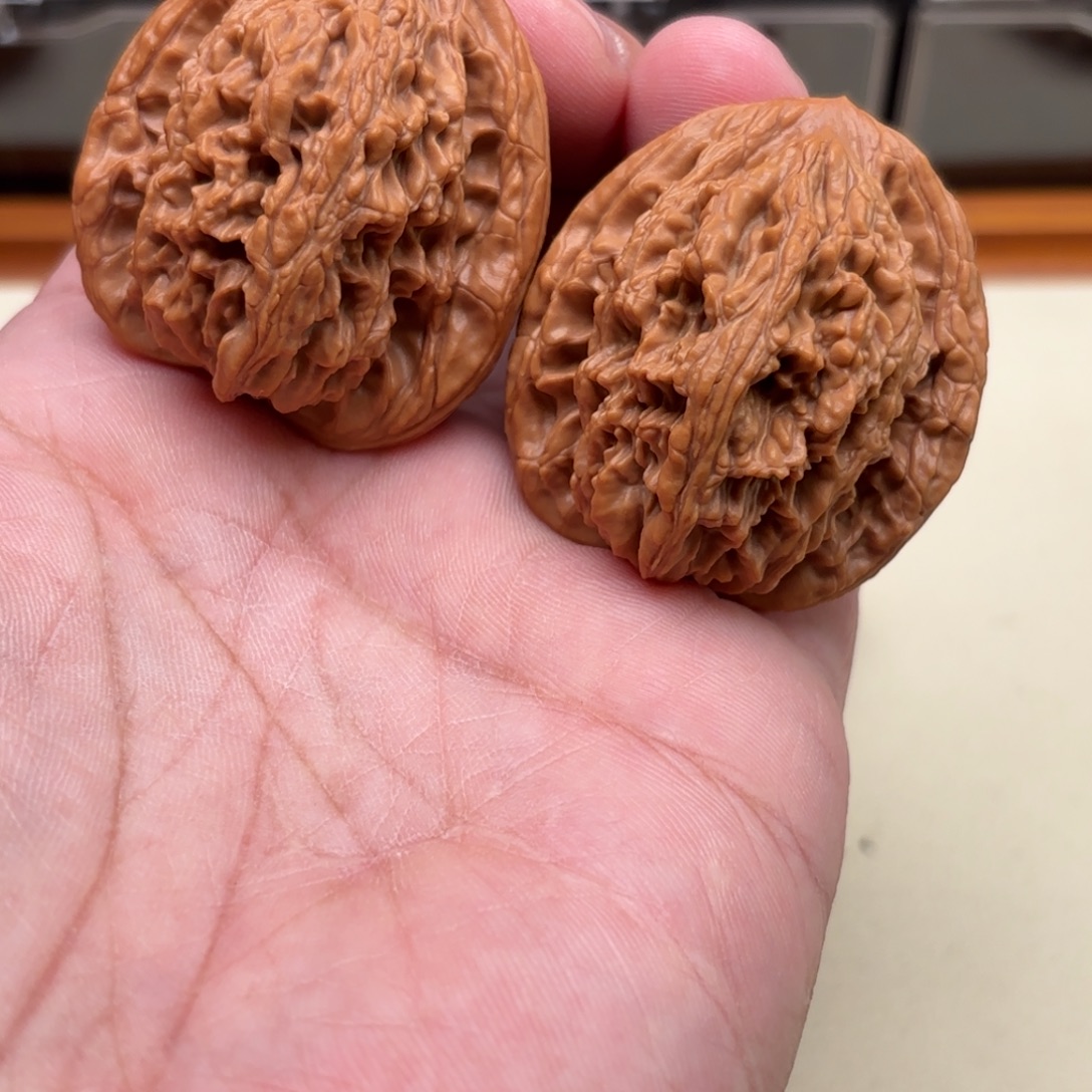 把件文玩核桃虎头