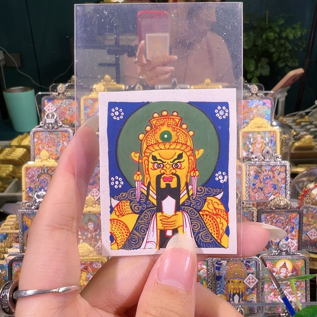 吊坠?****g五爷八级福利热贡唐卡