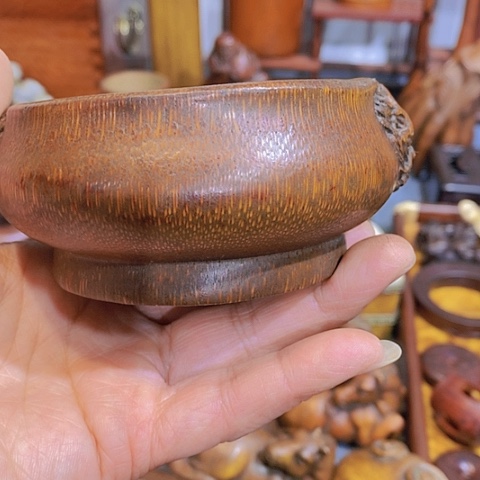 贡木?**宇华彩木作摆件