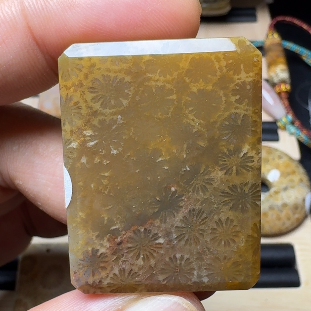 硅化玉纯天然色有机玉石保真色未镶嵌