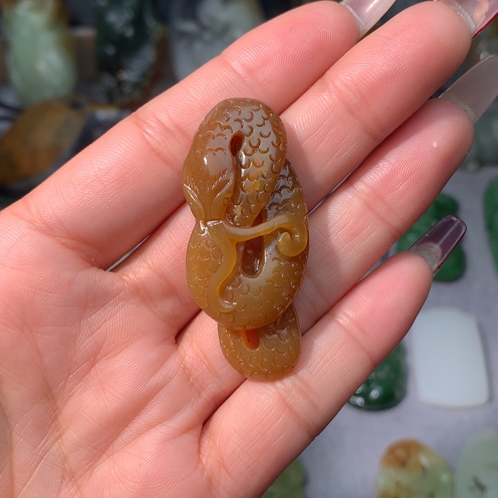 和田玉挂件未镶嵌