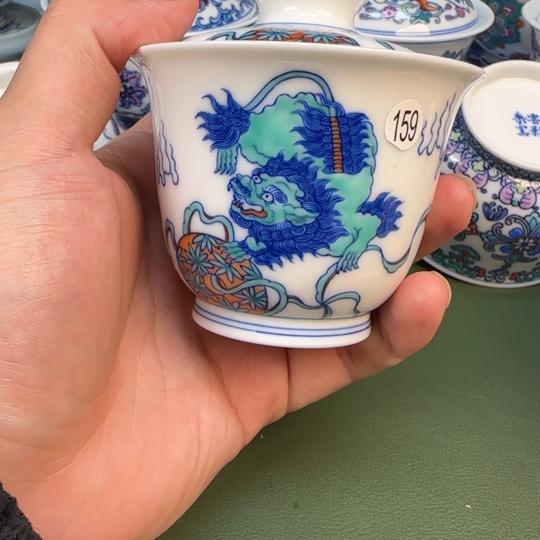 彦祖纯手工手绘茶具159
