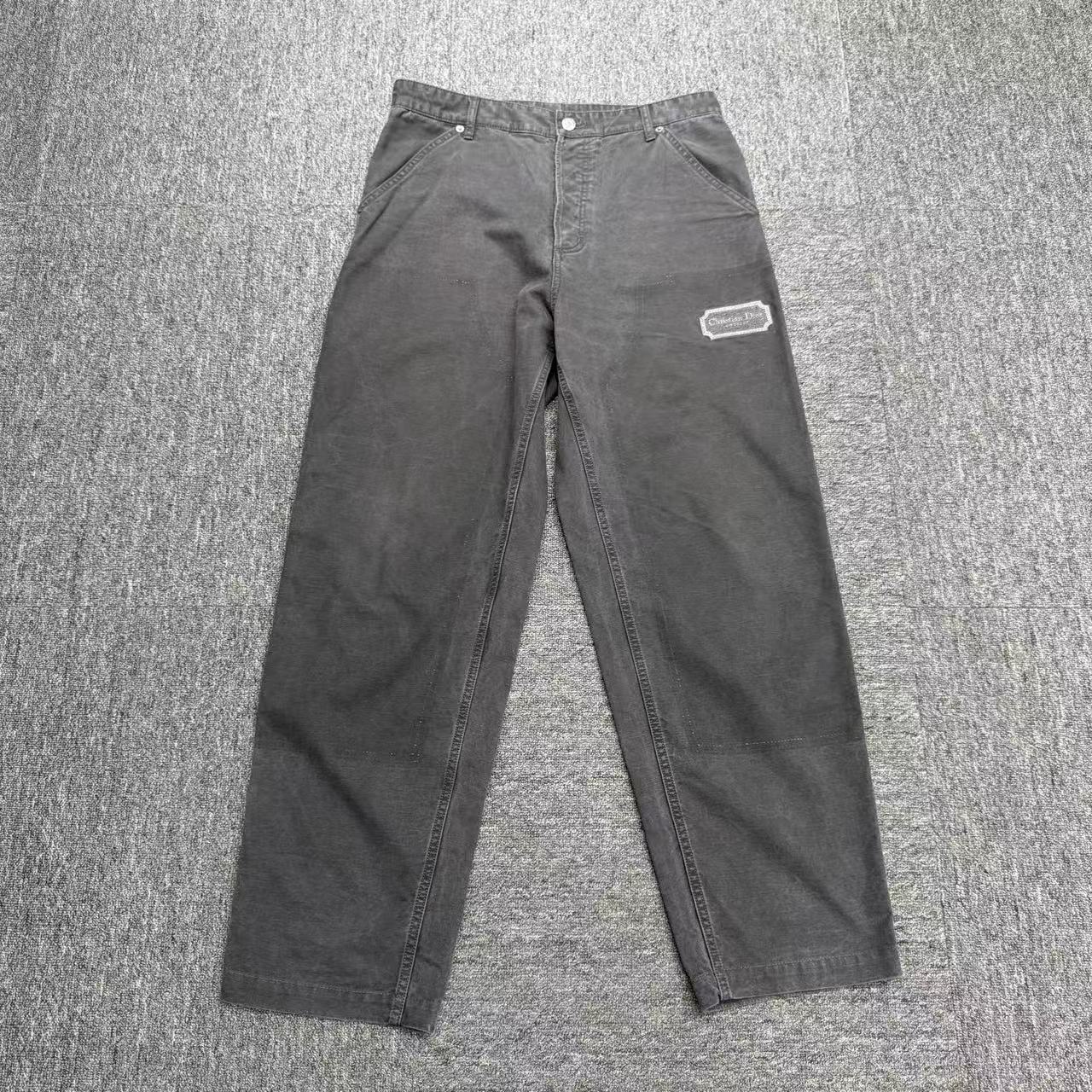 99新 DIOR/迪奥 刺绣徽标做旧牛仔裤/31码/18795