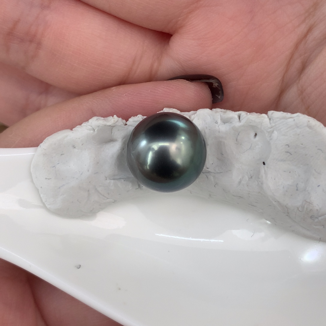巽***巽定制海水珍珠未镶嵌裸珠大溪地14-15