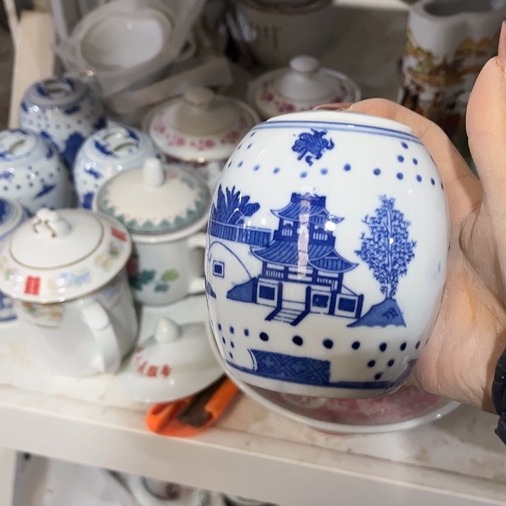 摆件陶景德镇陶瓷瓷厂