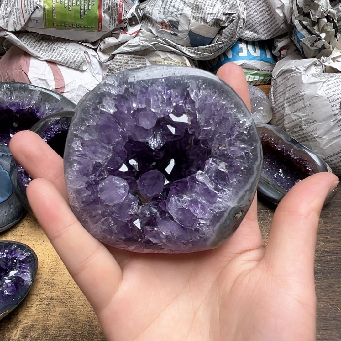 未镶嵌紫晶大型摆件（非配饰）