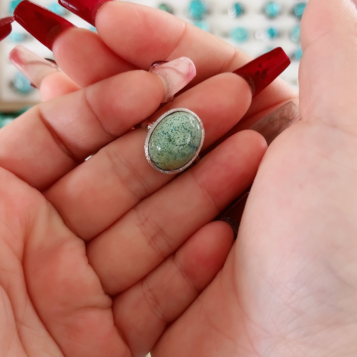 【闪购商品】绿松石珠宝奇石未镶嵌