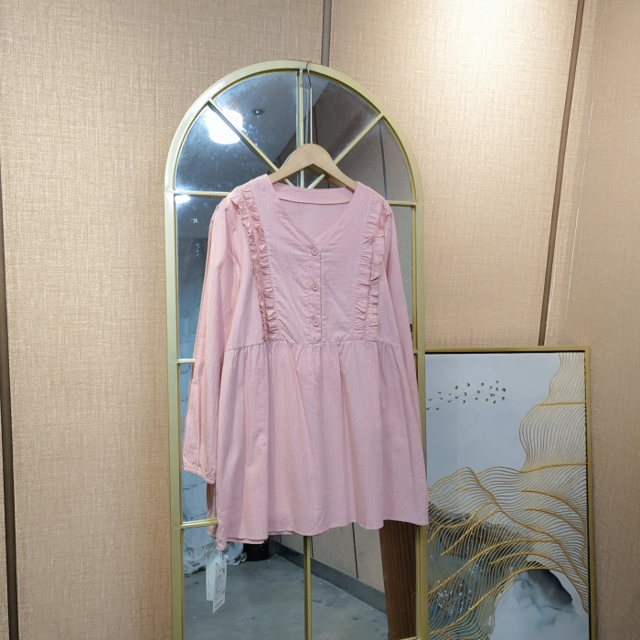 BG501孕妇粉色上衣90-130