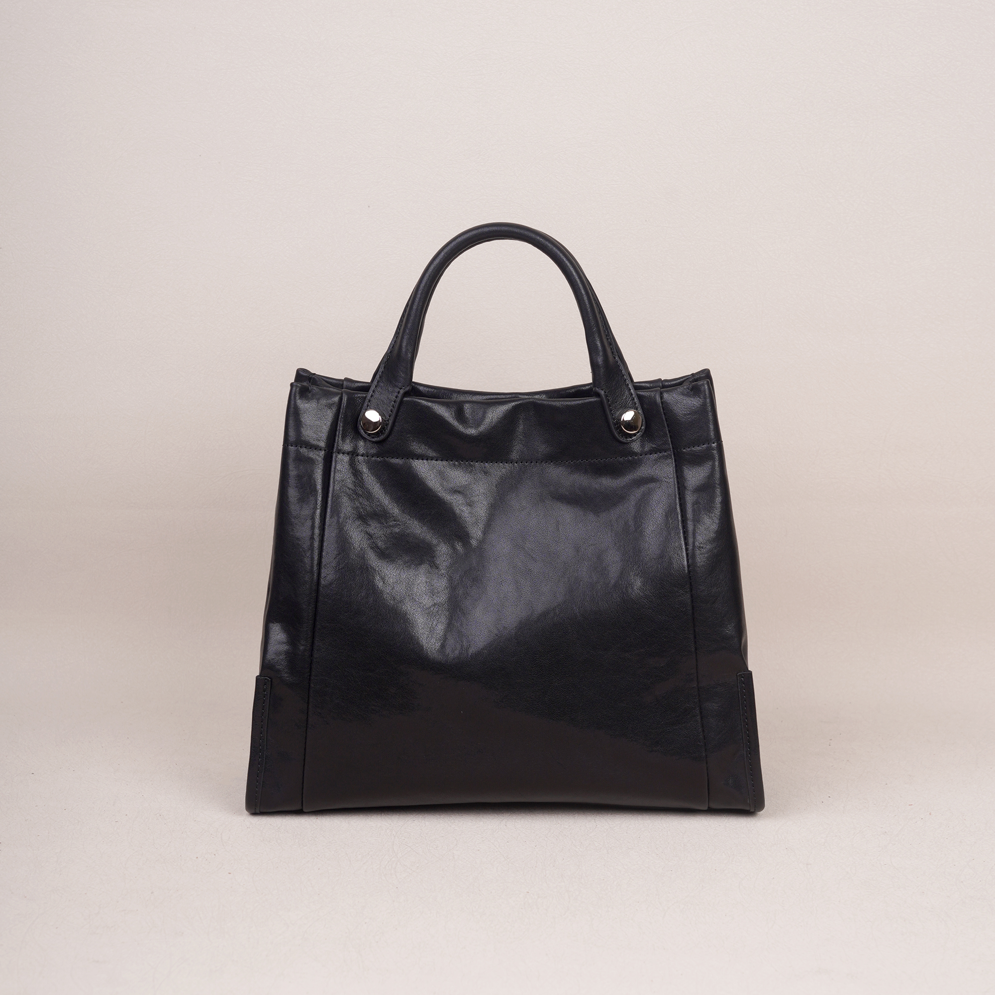 【闺宿】水晶植鞣头层牛皮复古女包单肩斜挎小众简约真皮8509