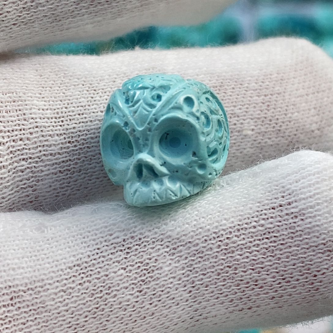 绿松石珠宝奇石未镶嵌