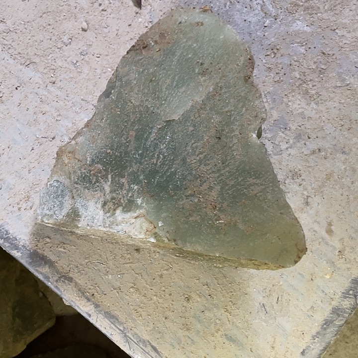 杨***航蛇纹石玉未镶嵌天然岫玉多样性发一