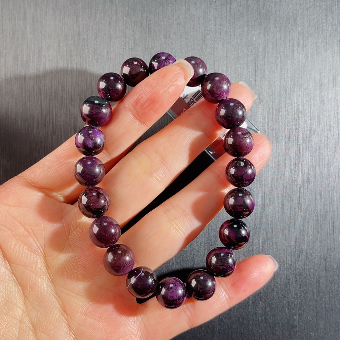 苏纪石（舒俱来）南非舒俱来老矿料手串未镶嵌