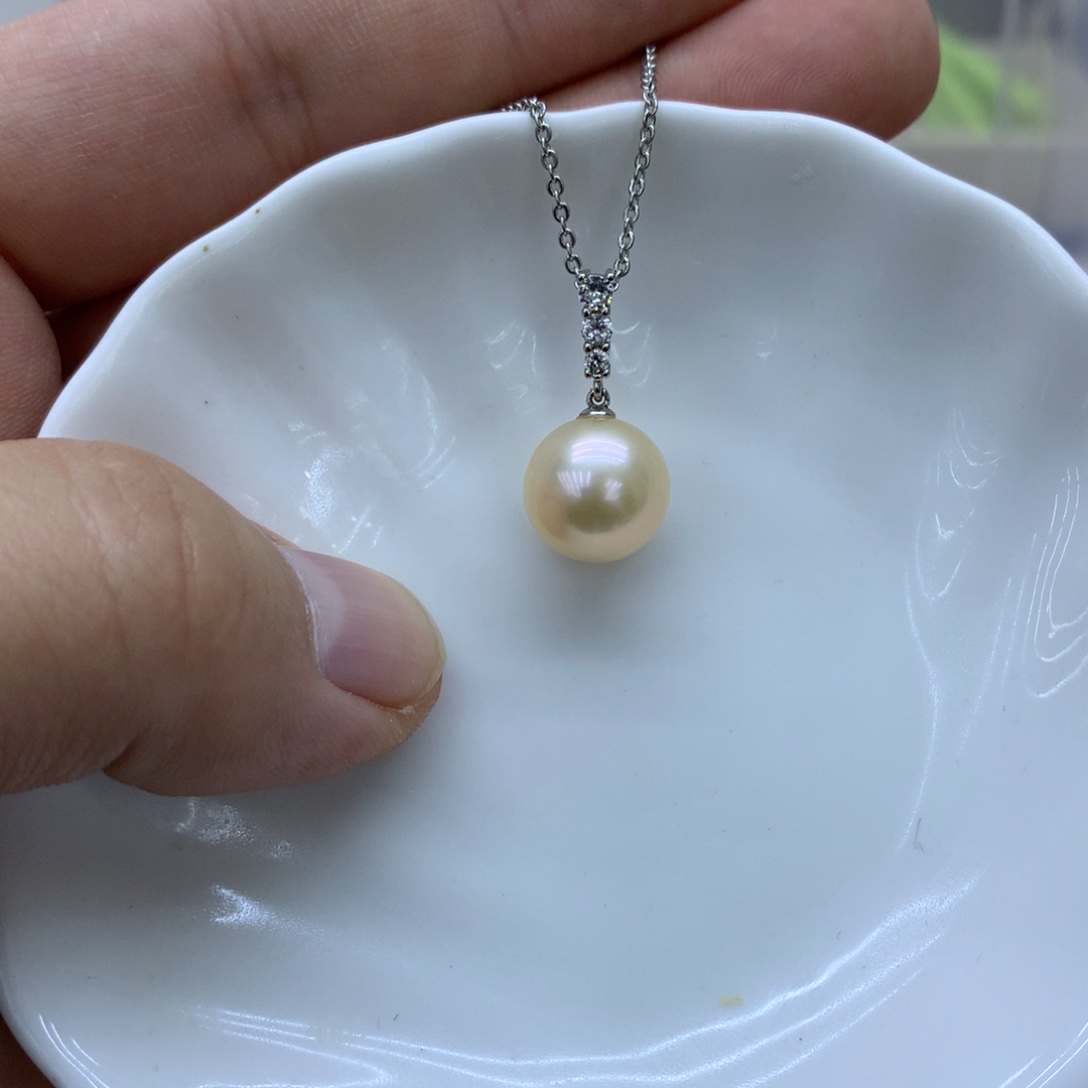 合金戒指淡水珍珠2