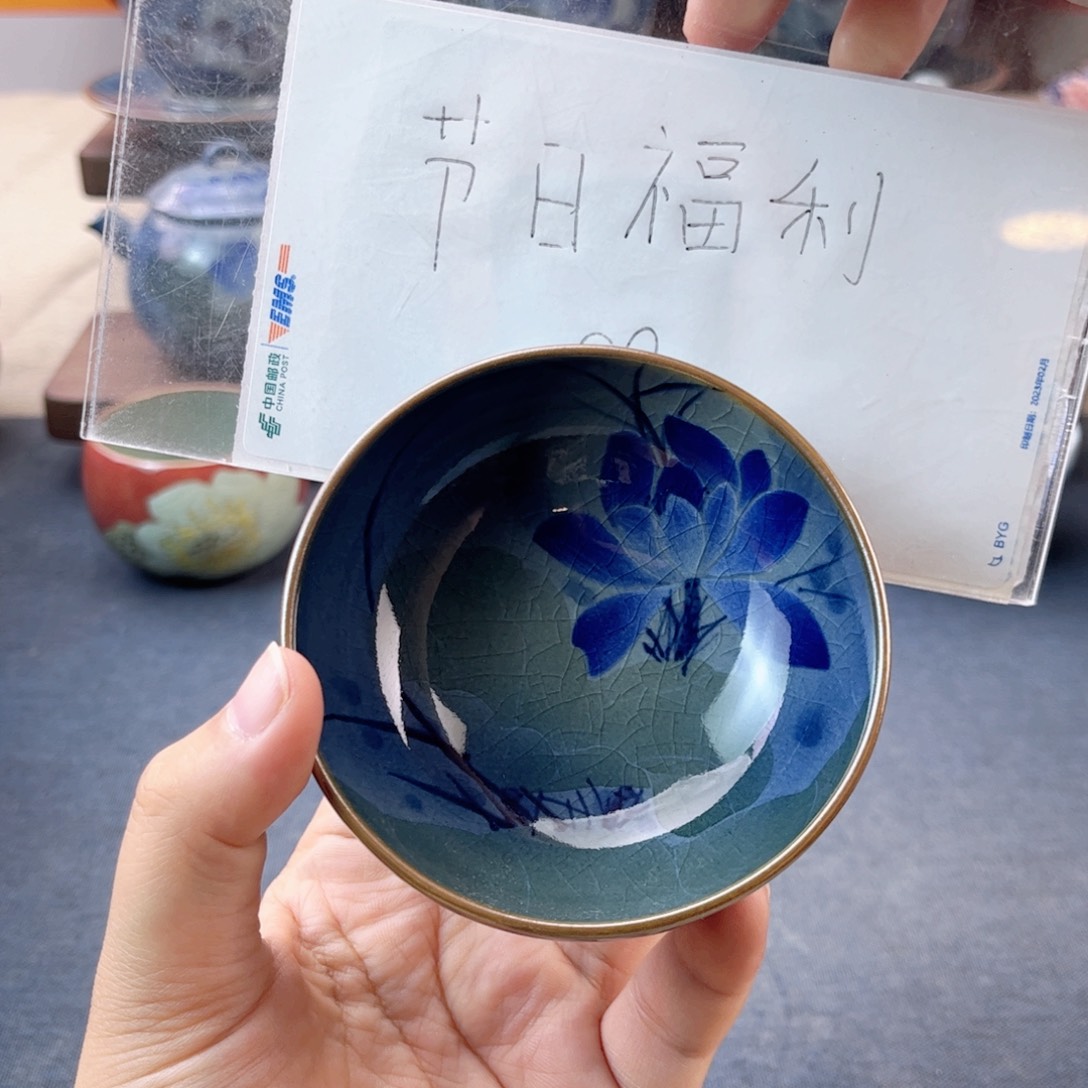 杯景德镇陶瓷杯子