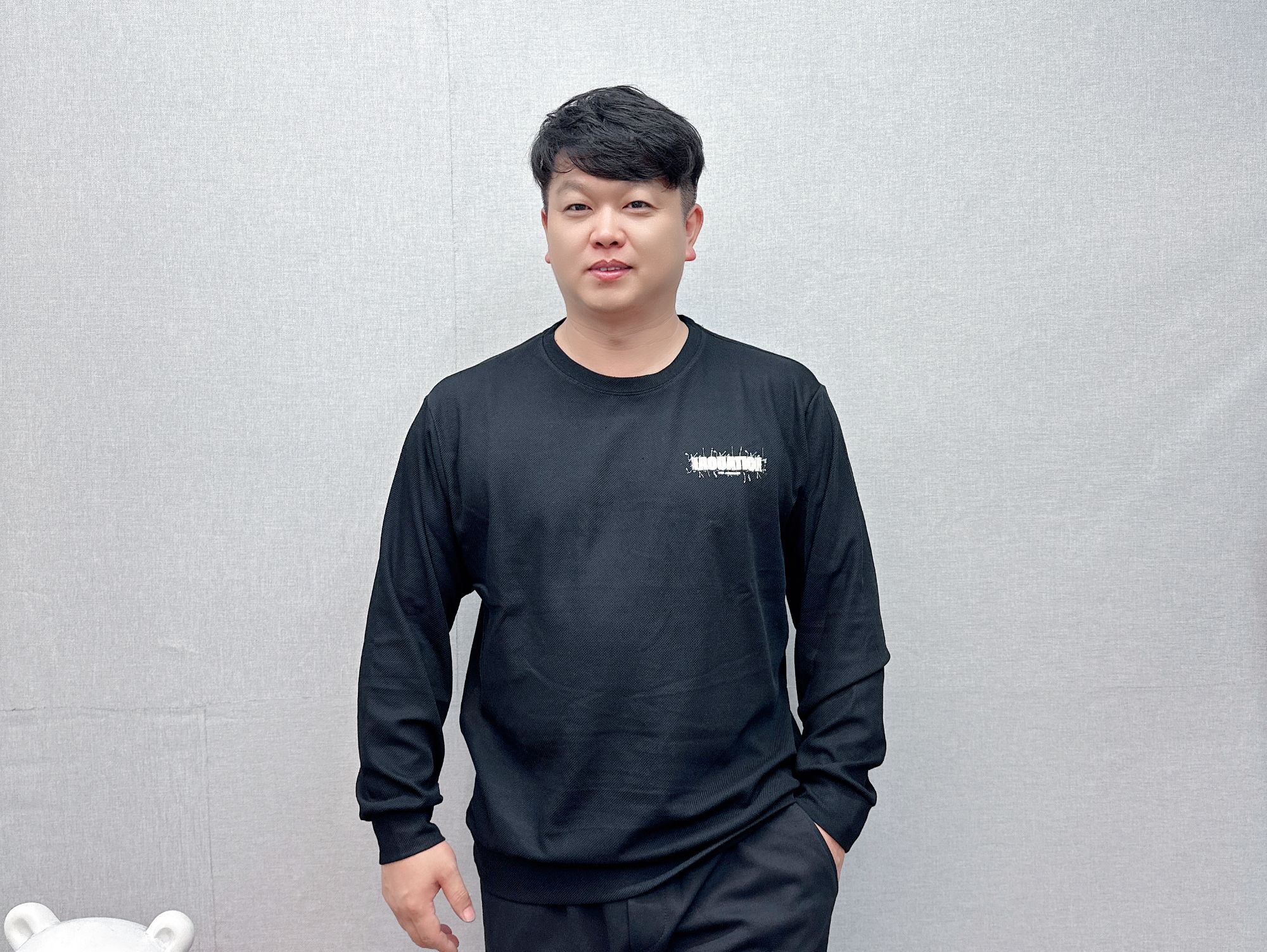 【大码长袖】A213长袖时尚圆领休闲百搭套头秋季潮流运动卫衣