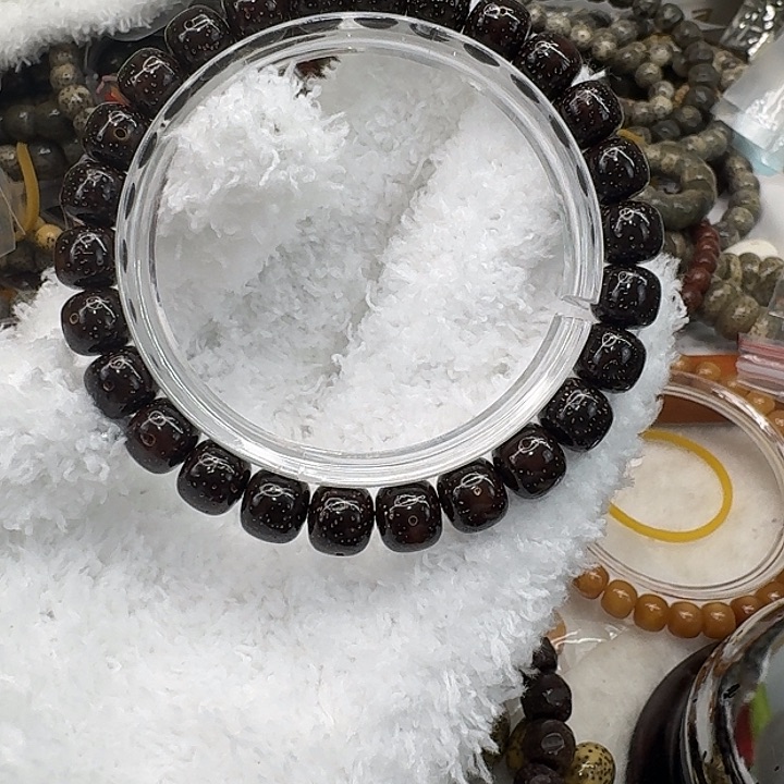 星月菩提手串139傲世黑筋遇华星月菩提98桶单圈