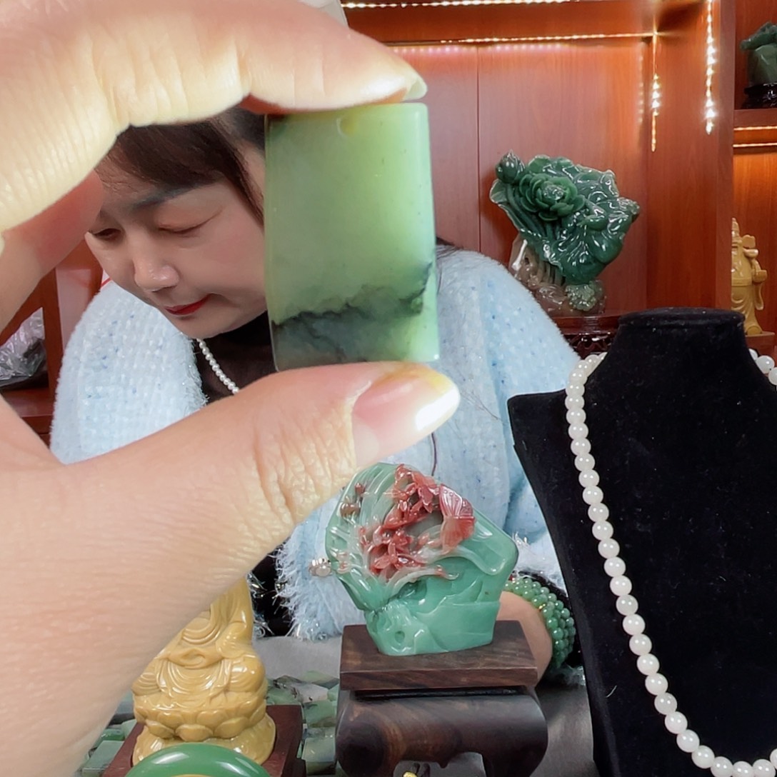 密玉（石英质玉）手串未镶嵌