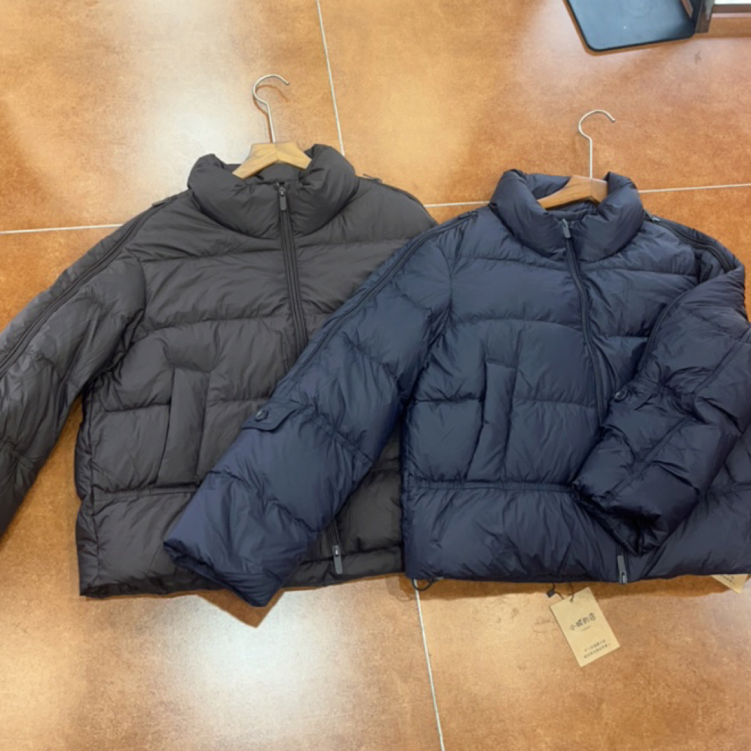 休闲款羽绒服拉链款