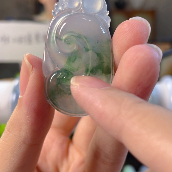 颈饰未镶嵌翡翠缅甸翡翠