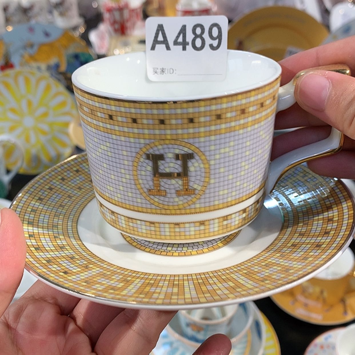 【闪购商品】瓷片杯碟