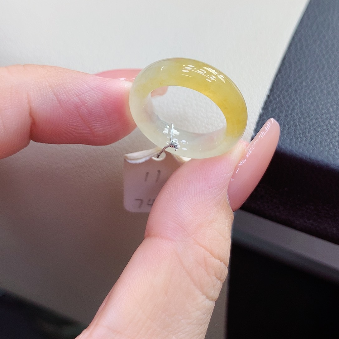 未镶嵌戒指翡翠11号