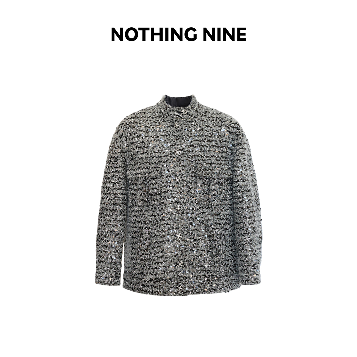 NOTHING NINE 普尔桑特限定粗花呢棉服