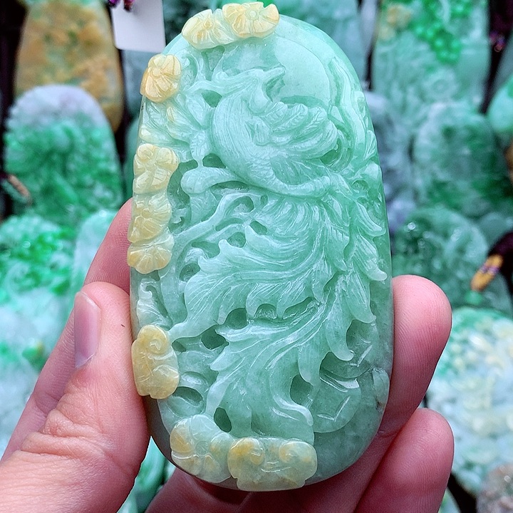 翡翠吊坠(不含链)未镶嵌