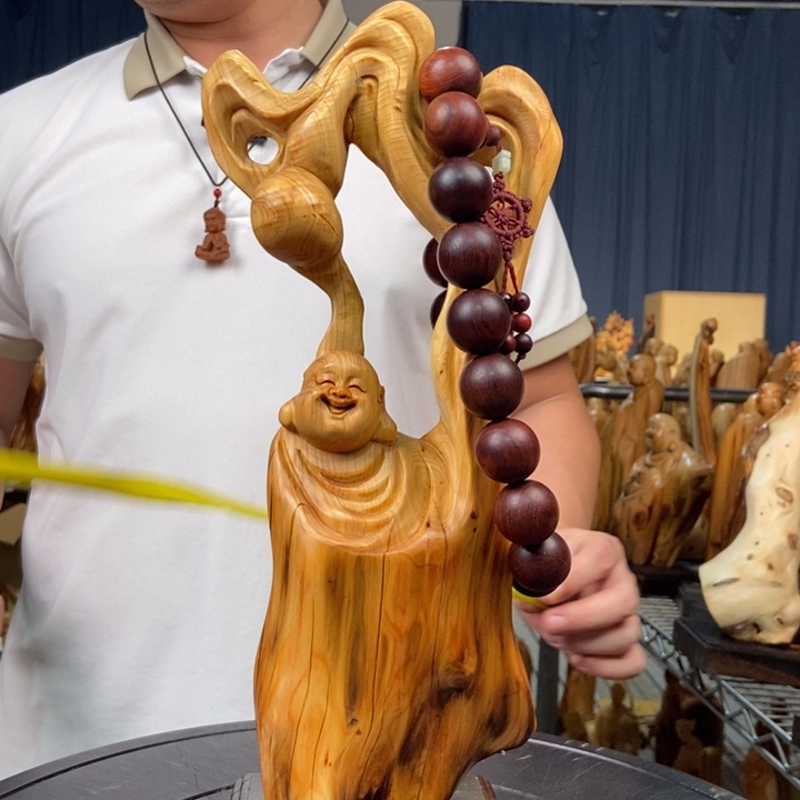 柏木（崖柏）随型摆件